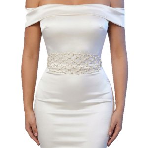 Pearl Rhinestone Wedding