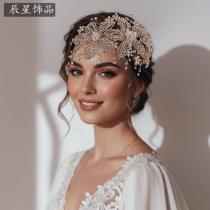 Luxury Gold Crystal Flow