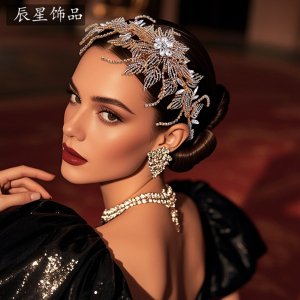 Rhinestone Floral Soft B