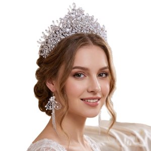 Elegant Silver Full Rhin