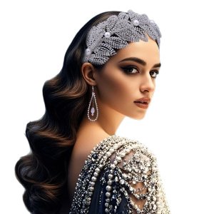 Pearl Rhinestone Wedding