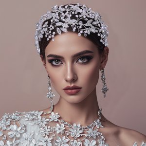 Pearl Rhinestone Wedding