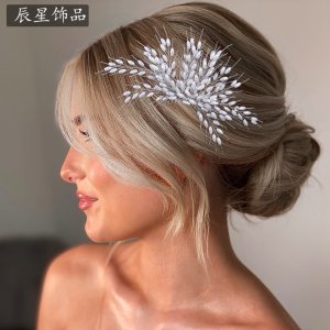 Bridal Hair Comb Set, Pe