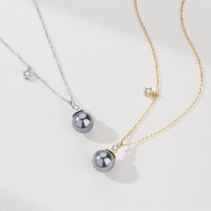 S925 Sterling Silver Pea