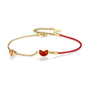 S925 Sterling Silver Red