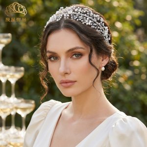Pearl Rhinestone Wedding